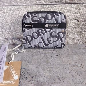 LeSportsAC Small Zip Wallet